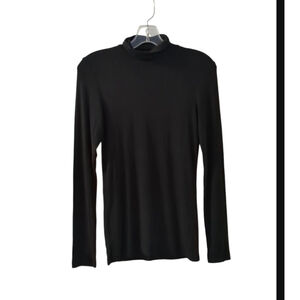 Wilfred Black Long Sleeve Turtleneck Tee M
